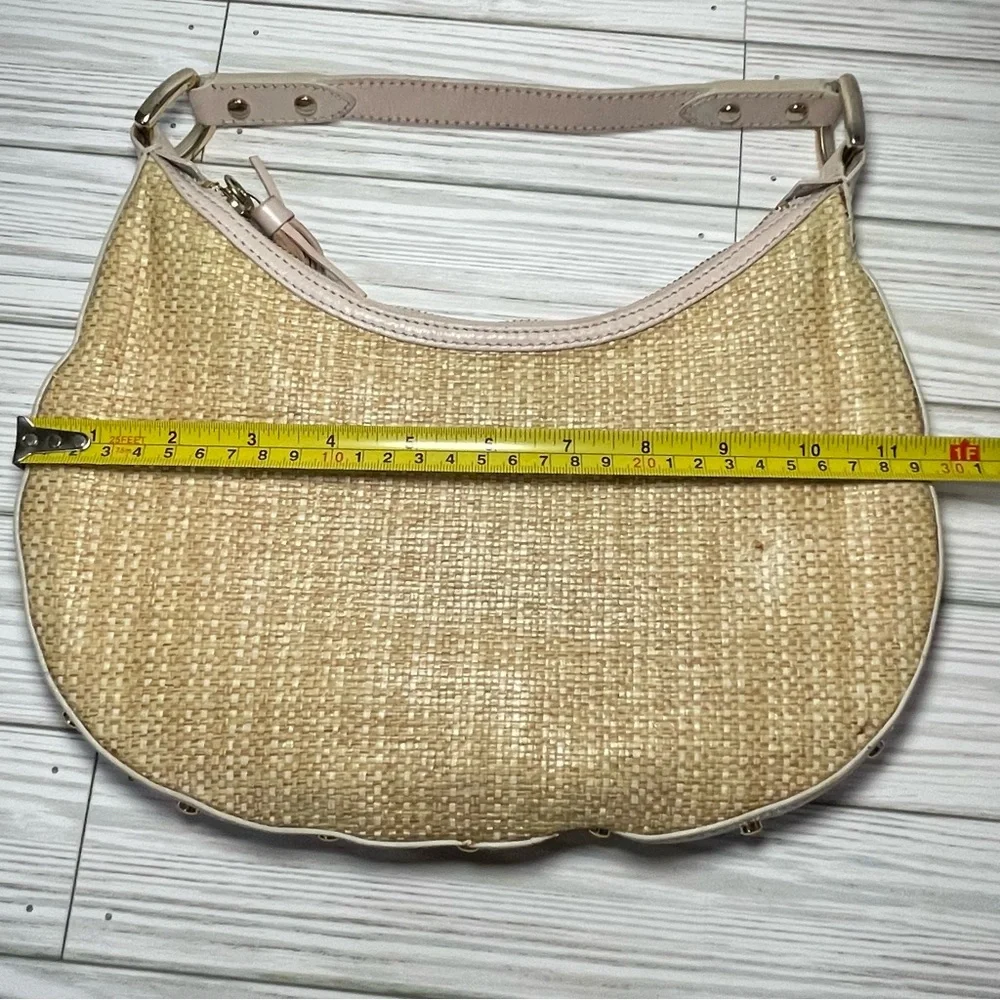 Cole‎ Haan Paige Straw hobo purse